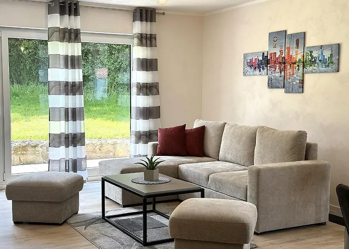 Geschmackvolle Moderne Apartment-wohnungen Apartmán Hünfeld